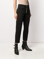 Thumbnail for your product : Dondup Denim High Rise Cropped Jeans