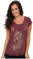Thumbnail for your product : Lucky Brand Tiger Stamp Tee