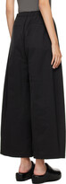 Thumbnail for your product : AMOMENTO Black Two-Tuck Balloon Trousers