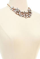 Thumbnail for your product : Forever 21 flower statement necklace