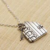 Thumbnail for your product : Carole Allen Silver Jewellery Personalised Fairytale Door Locket