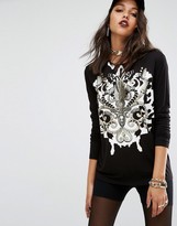 Thumbnail for your product : Versace Jeans Ornamental Print Top
