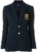 Thumbnail for your product : Polo Ralph Lauren embroidered single breasted blazer