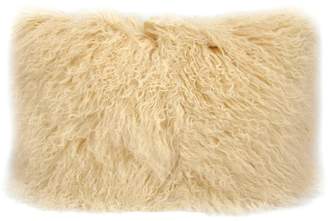Mina Victory Genuine Tibetan Shearling Pillow