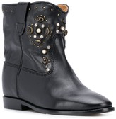 Thumbnail for your product : Isabel Marant Cluster studded ankle boots