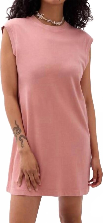 Richer Poorer Relaxed Muscle Dress In Pink Sands