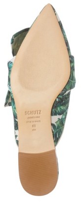 Schutz Women's D'Ana Knotted Loafer Mule