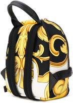 Thumbnail for your product : Versace tiger print mini backpack