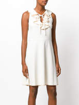 Thumbnail for your product : See by Chloe ruffle neck sleeveless dress