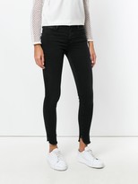 Thumbnail for your product : Frame Frayed Hem Skinny Jeans
