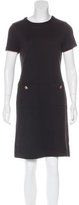 Thumbnail for your product : Tory Burch Rib Knit Short Sleeve Dress