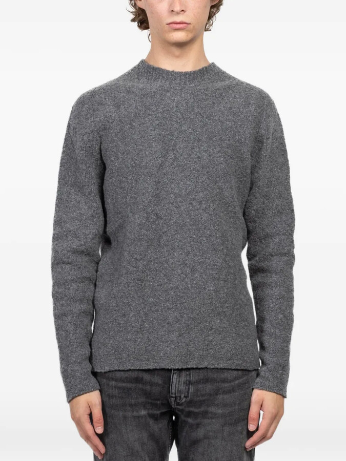 Hannes Roether Mock-Neck Sweater