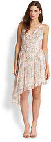 Thumbnail for your product : Elizabeth and James Manette Silk Floral-Print Asymmetrical Dress