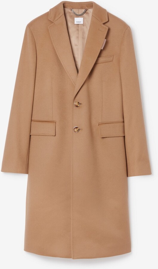 Burberry Wool Cashmere Tailored Coat Size: 40 - ShopStyle