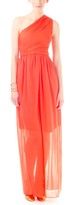 Thumbnail for your product : Carven Poppy One Shoulder Gown