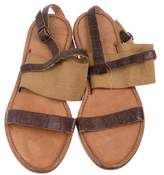 Thumbnail for your product : Golden Goose Deluxe Brand 31853 Embossed Multistrap Sandals