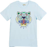 Thumbnail for your product : Kenzo Short-Sleeve Logo Tiger Face T-Shirt, Size 14-16