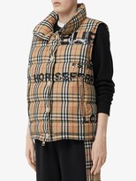 Thumbnail for your product : Burberry Horseferry print padded gilet