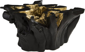 Phillips Collection Noir Cast Root Coffee Table