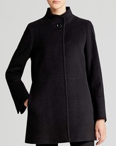 Thumbnail for your product : Cinzia Rocca Coat - Due Stand Collar Car