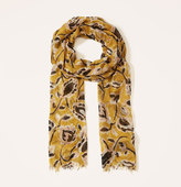 Thumbnail for your product : LOFT Olive Branch Floral Scarf