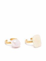Thumbnail for your product : Forte Forte Two Pearl Rings