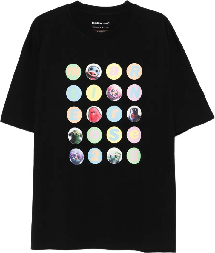 Martine Rose graphic-print cotton T-shirt