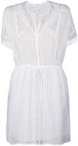 Thumbnail for your product : Masscob White Lace Tie Waist Dress