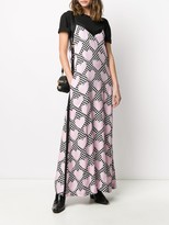 Thumbnail for your product : Love Moschino Heart Print Shift Dress