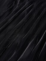 Thumbnail for your product : MANGO Metallic Pleated Maxi Skirt, Black