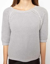 Thumbnail for your product : Vila Crop Sweater