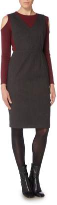 Therapy Eden Grey Pinafore Dress