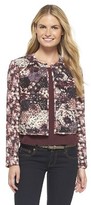 Thumbnail for your product : Xhilaration Quilted Jacket Floral