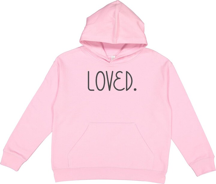 inktastic Loved Youth Hoodie Sweatshirt Youth Small (6-8) Pink 3ab19