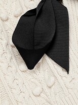 Thumbnail for your product : Alice + Olivia Kitty Puff-Sleeve Cardigan