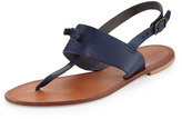 Thumbnail for your product : Joie Bastia Knot Thong Sandal, Cobalt
