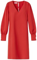 Thumbnail for your product : Lafayette 148 New York Lenore Puff-Sleeve Shift Dress