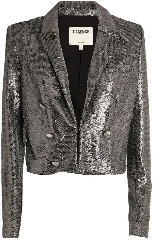 cropped evening jacket