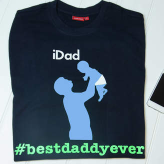 Simply Colors Men's Personalised I Dad T Shirt