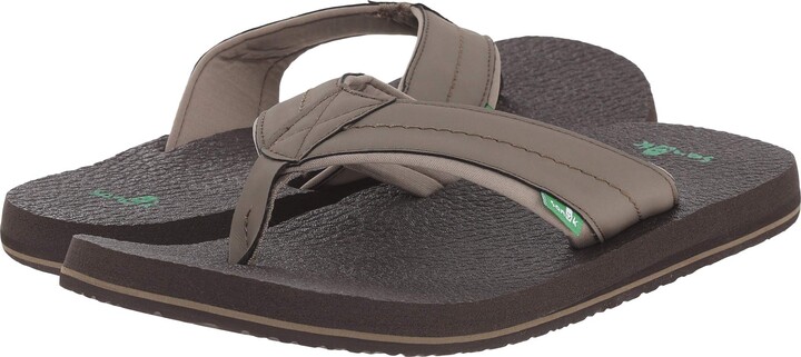 Sanuk Men's Beer Cozy Flip-Flop ShopStyle Sandals Slides