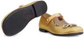 Thumbnail for your product : Gucci Kids crystal bow ballerinas