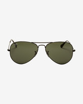 Thumbnail for your product : Ray-Ban Icons Classic Aviator Sunglasses: Black