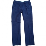 Thumbnail for your product : Hartford Grey Cotton Trousers