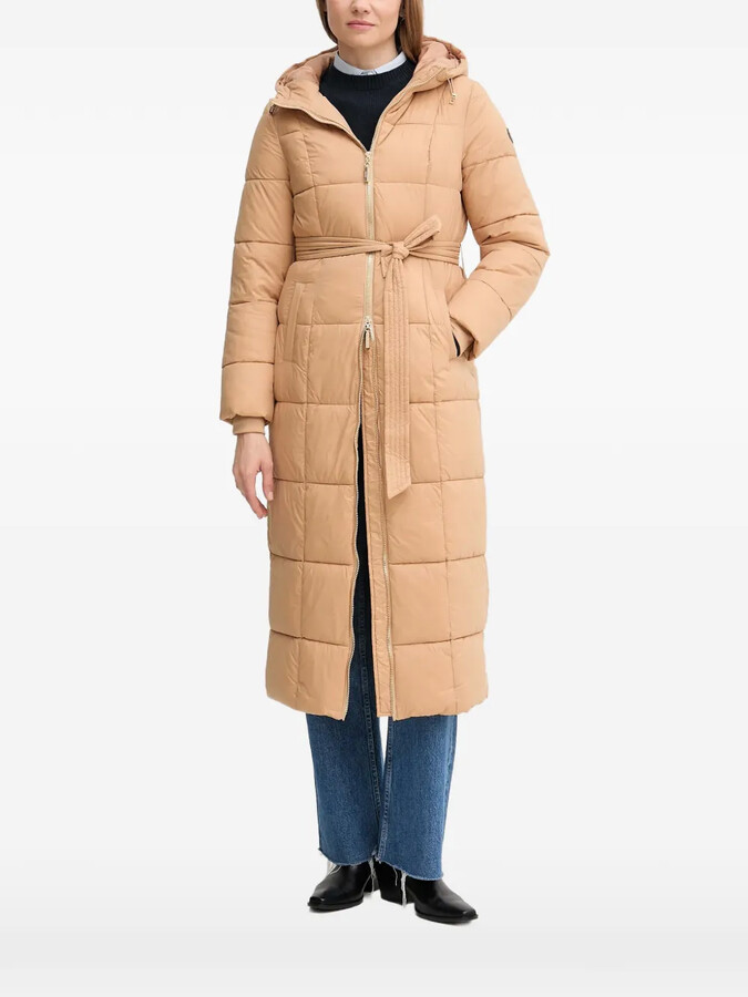 Gaudi' Hooded Belt Coat