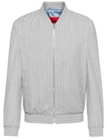Thumbnail for your product : HUGO BOSS Extra-slim-fit jacket in pinstripe stretch twill