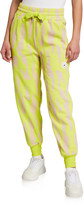 Thumbnail for your product : adidas by Stella McCartney Printed Drawstring Sweatpants