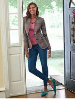 Thumbnail for your product : Talbots Shetland Aberdeen Blazer - Tipped Plaid