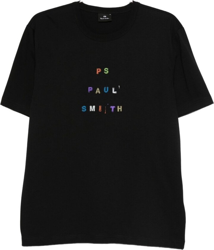Paul Smith Logo Cotton T-Shirt
