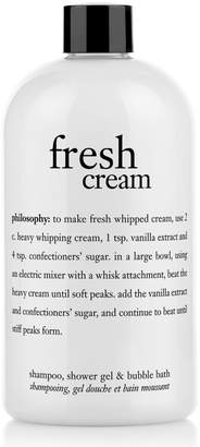 philosophy Fresh Cream Shampoo Shower Gel And Bubble Bath