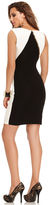 Thumbnail for your product : GUESS by Marciano 4483 Marciano Dress, Sleeveless High-Neck Colorblocked Zipper